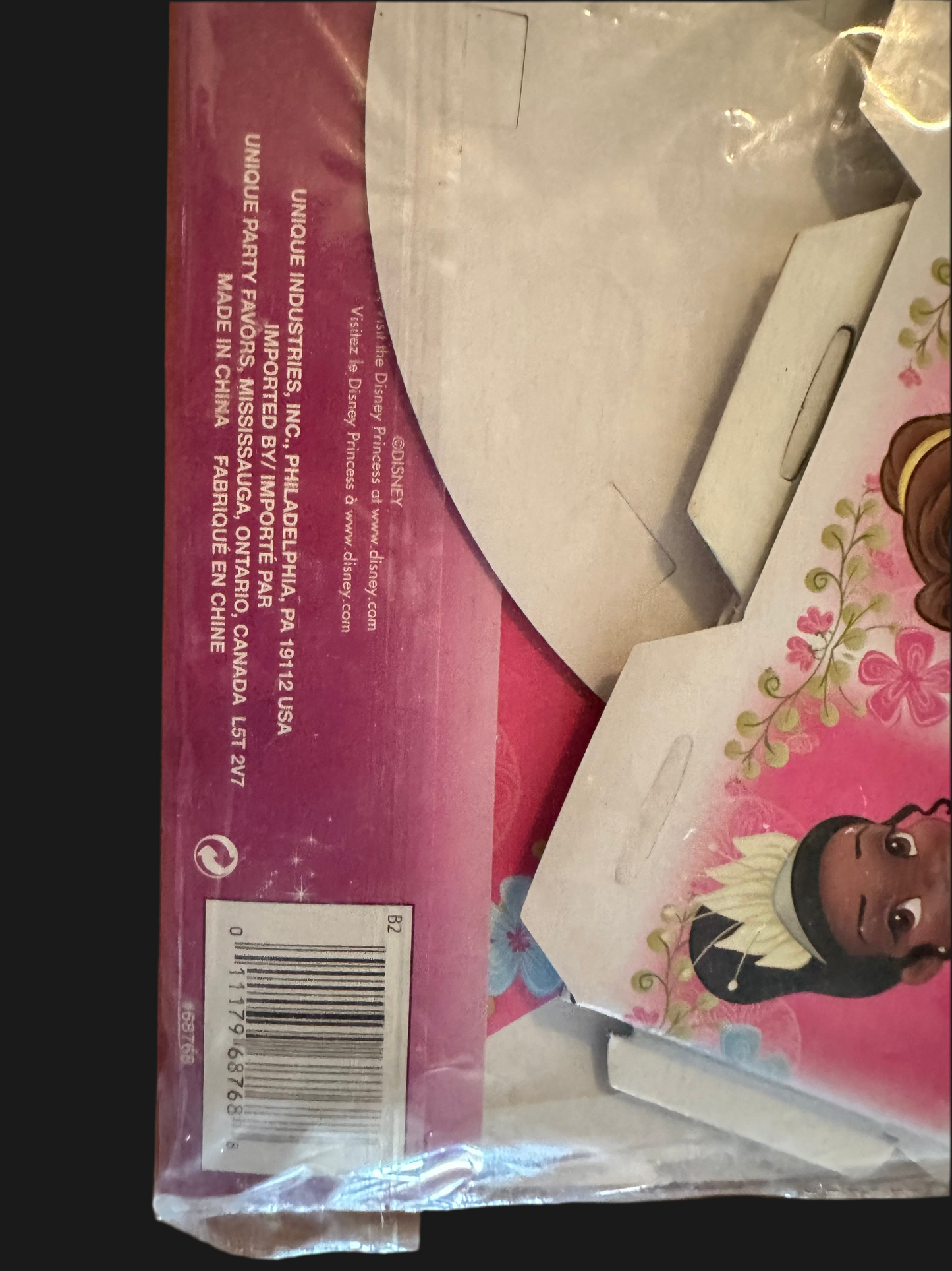 Disney Princess Favor Box Centerpiece